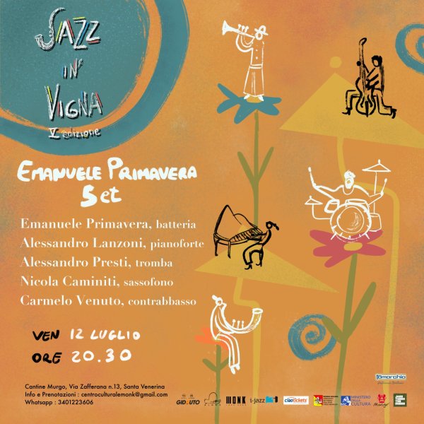 Emanuele Primavera Quintet Jazz In Vigna