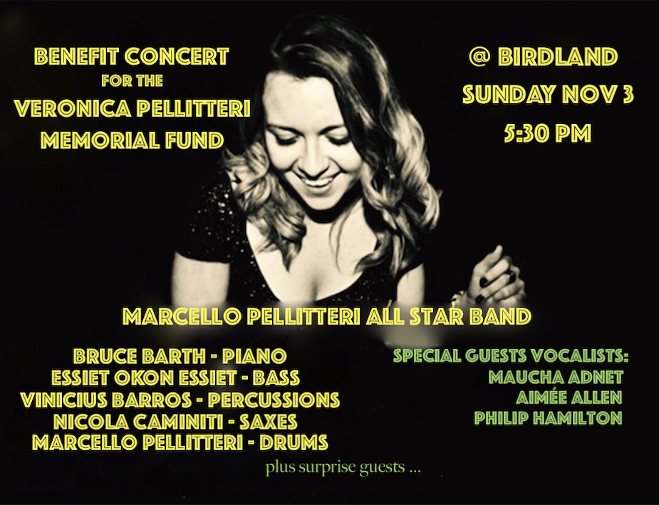 Benefit Concert Veronica Pellitteri Birdland